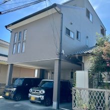 徳島市北田宮　Ｓ様邸　屋根・外壁塗装工事